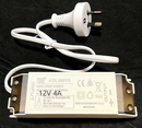 12V DC 4A Power Supply Charger Transformer LED Driver Adapter Constant Voltage - TRYPER LED LIGHTING