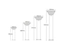 LED Solar Bollard Light Waterproof Outdoor Garden spike Lamp CCT changeable - TRYPER LED LIGHTING
