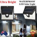 40 Led Solar Wall Motion Sensor Lights Outdoor Fence Light Waterproof Garden - TRYPER LED LIGHTING