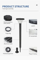 LED Solar Bollard Light Waterproof Outdoor Garden spike Lamp CCT changeable - TRYPER LED LIGHTING