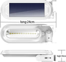 LED Solar Wall Motion Sensor Gutter Light Outdoor Fence Street Light Waterproof - TRYPER LED LIGHTING