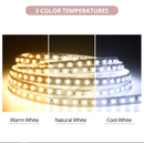 24V10M 2835 Led strip lights 1200 Leds strip flexible Sign Warm Cool Neutral - TRYPER LED LIGHTING