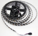 Waterproof 5050 RGB 5M 300 LED Strip Light 12V 24 KEY IR Controller Black Board - TRYPER LED LIGHTING
