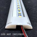 2M Wide Edge Channel profile - TRYPER LED LIGHTING