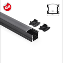 1M Black Deep channel Profile bar - TRYPER LED LIGHTING