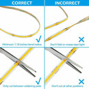 12V 5M Cob Led strip lights 1920 Leds - TRYPER LED LIGHTING